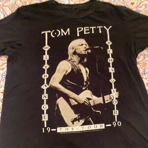 Tom Petty Black Graphic Tee